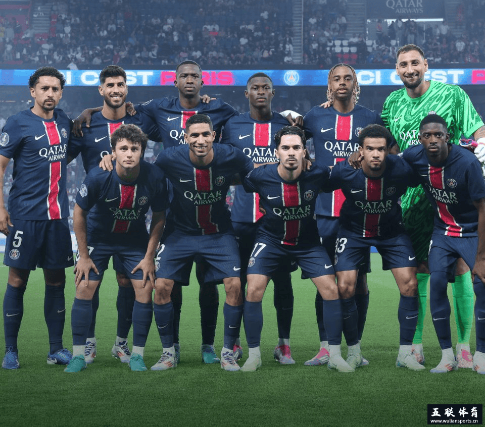 大巴黎6-0踢疯了！法甲2轮狂轰10球，没有姆巴佩后反倒踢得更猛了