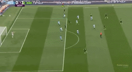 英超：曼城2-1布伦特福德四连胜领跑，哈兰德双响4轮轰9球。